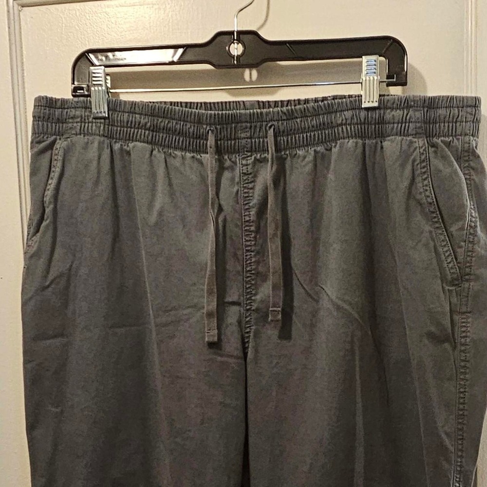LL Bean Favorite Fit Pants 18W Elastic Waist